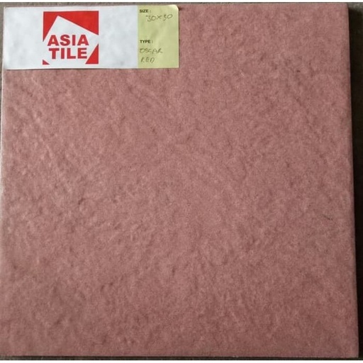 [7537032] KERAMIK 30/30 OSCAR ASIATILE RED