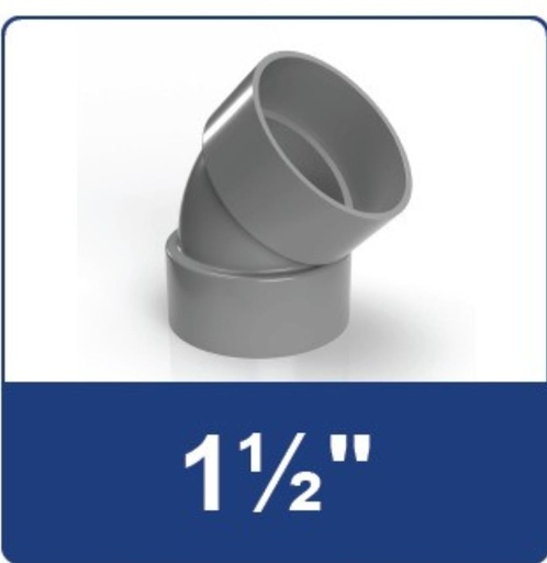 [1609008 K11/2] KNEE 1 1/2 RUCIKA D 45"