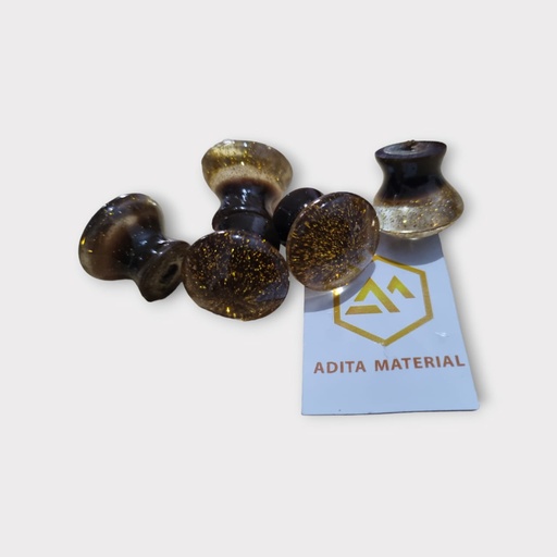 [2309032] KNOP LACI PVC BROWN