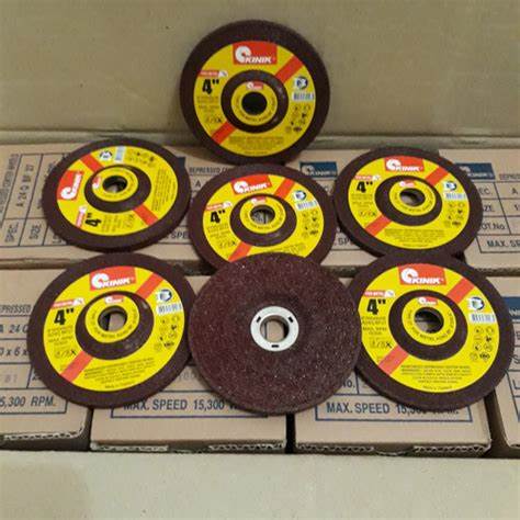 [7710551 (AA)] BATU SELEP - MATA GRENDA POLES GRINDING Ø 4" X 6mm KINIK WHELL (AA)