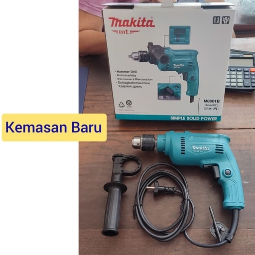 [2002012] MESIN BOR MAKITA 16MM M0801B MT 80B