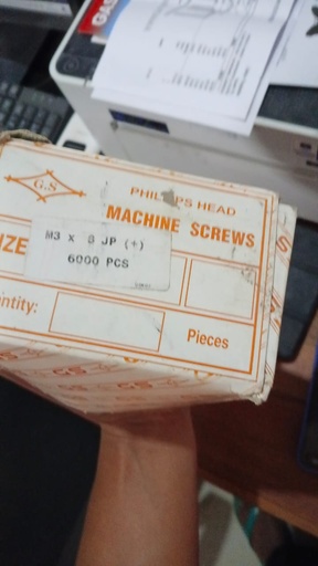 [1711026] MUR BAUT SEPEDA M3X8 JP (+)