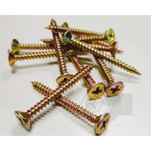 [1610027] PAKU KALSIBOARD 6X1 1/4 KUNING FAB