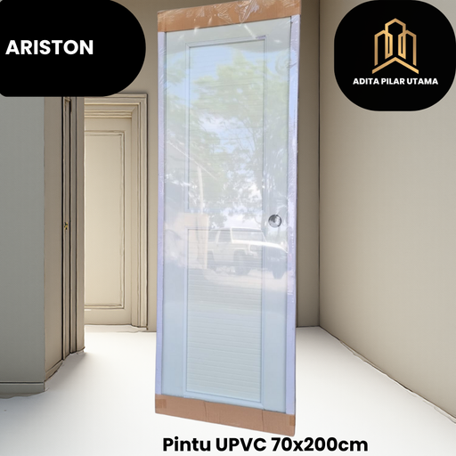 [2202010] PINTU P UPVC KIRI POLOS PUTIH ARISTON 70/200