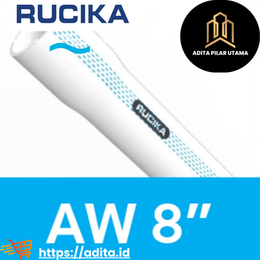 [2405082 (AA)] PIPA PVC AW 8" RUCIKA AW 8 DIM R-AW(AA)