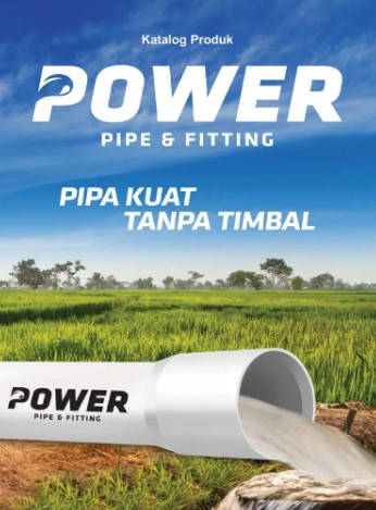 [2012001] PIPA PVC C 1/2 DIM POWER MAX PUTIH