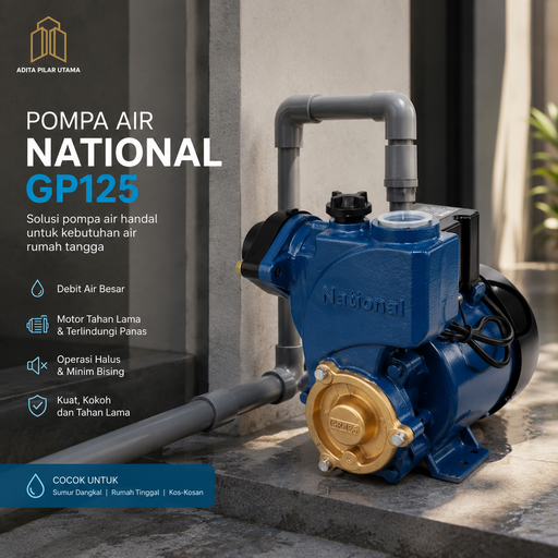 [1607040] Pompa Air National GP125