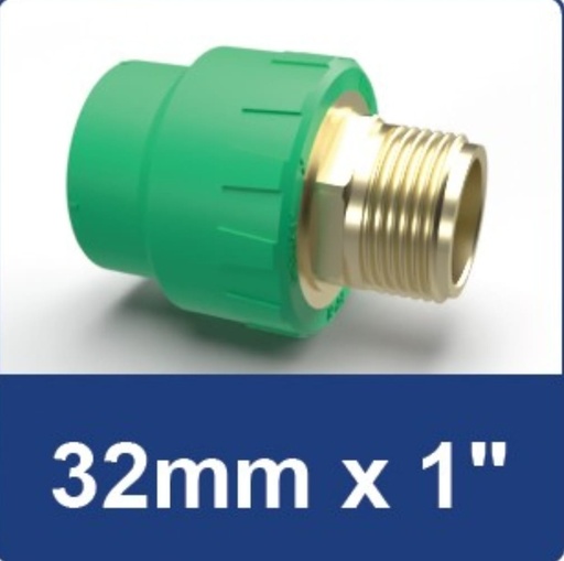 [2404103] PPR MALE THREAD JOINT 32X1 RUCIKA