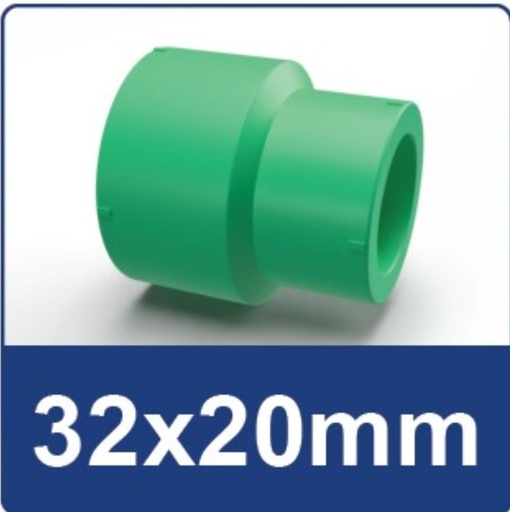 [2212021] REDUCER PPR DN 32X20 MM RUCIKA
