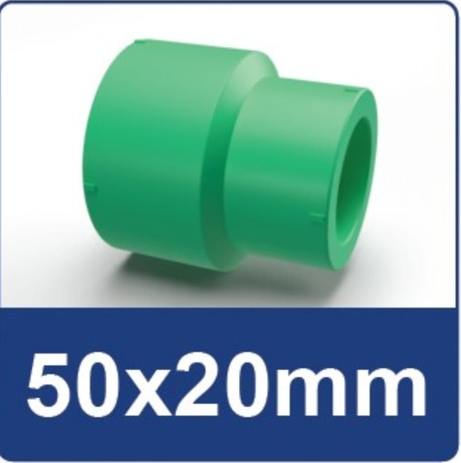 [2212020] REDUCER PPR DN 50X20 MM RUCIKA