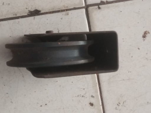 [2307004] Roda Pintu Pagar Besi/Roda Rel Pintu Gerbang/ Roda Besi ∅10CM TYPE U