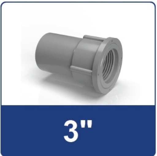 [2402061 SDD3D] SDD SOCK DRAT DALAM 3 INCH RUCIKA AW