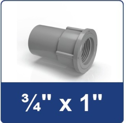 [2004013 SDD3/4X1] SDD SOCK DRAT DALAM 3/4 X 1 (DRAT) RUCIKA