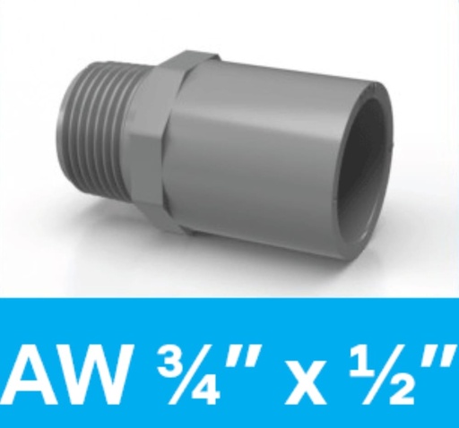 [1509040 SDL3/4X1/2D] SDL SOCK DRAT LUAR 3/4(DRAT) X 1/2 R