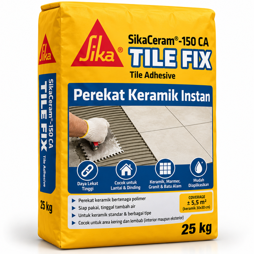 [2212001] SikaCeram®-150 CA TileFix - Perekat Keramik Instan 25Kg (AA)