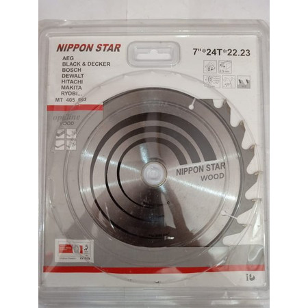 [715125] TCT SAW BLADE 7 INCH - NIPPON