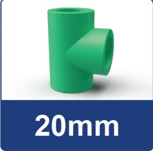 [2212017] TEE PPR DN 20X20 MM RUCIKA
