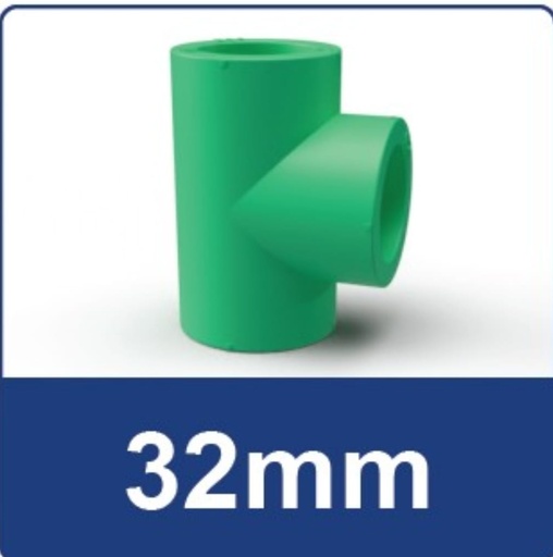 [2212018] TEE PPR DN 32X32 MM RUCIKA