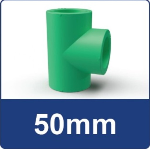 [2212014] TEE PPR DN 50X50MM RUCIKA