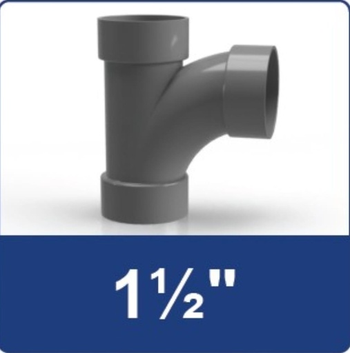 [2308005] TEE WAY 1 1/2 RUCIKA D (LARGE RDS TEE RCK D