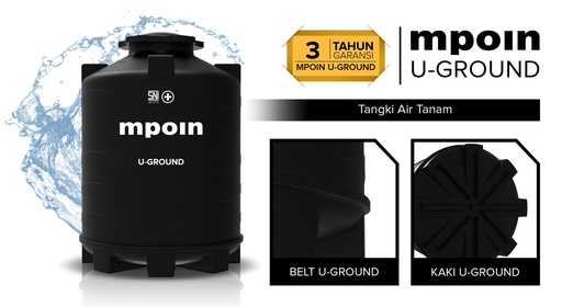 [2208041 (AA)] UNDERGROUND TANK MPOIN U 600 ISI 550LT (AA)