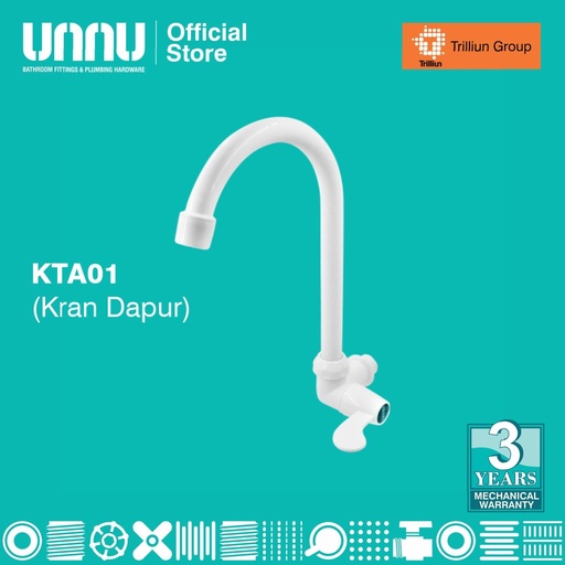 [1909043] UNNU KRAN ANGSA PVC 1/2 KTA01 (AA)