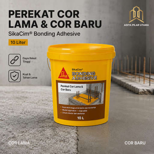 [2110036] SikaBond® NV Sikacim Bonding - Bahan Tambahan Untuk MORTAR (10lt) (AA)