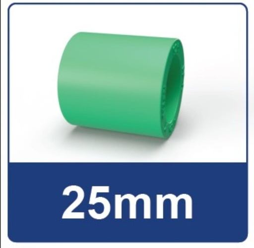 [2406026] PPR COUPLER DN25 RUCIKA