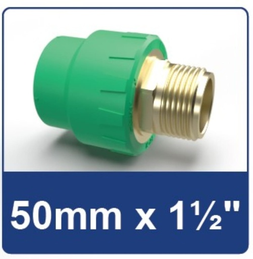 [2406043] PPR MALE THREAD JOINT 50X1-1/2 RUCIKA