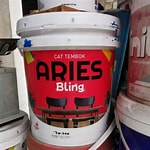[2407018] CAT ARIES BLINK 725 PUTIH SALJU (PUTIH BERSIH) 1 Pail = 18 Kg