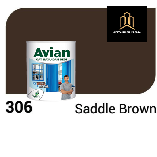 [1710041 (AA)] AVIAN 306 SADDLE BROWN 900CC (AA)