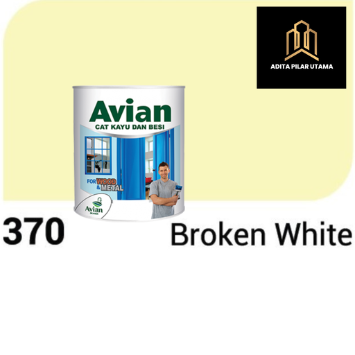 [68284925 (AA)] AVIAN 370 BROKEN WHITE 900CC (AA)