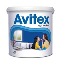 [2310009 (AA)] AVITEX EMULSION SUPER WHITE -SW A009SW CAT PUTIH(AA)