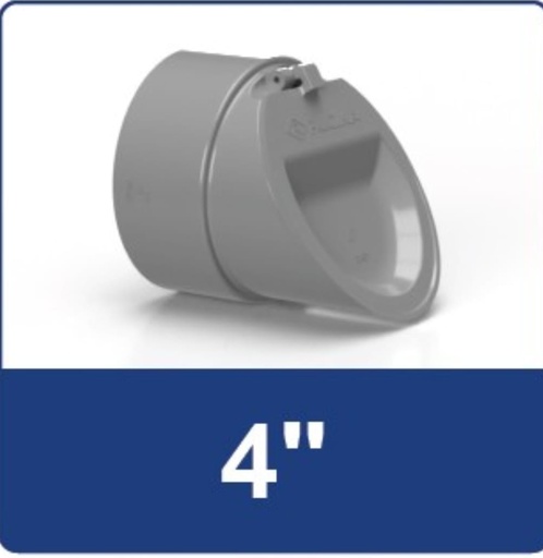 [2307013 (AA)] BACK FLOW VALVE RUCIKA 4 INCH (AA)