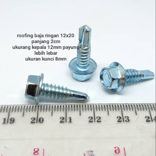[1802004 (AA)] BAUT BAJA RINGAN 10X16 (1DOS=1000BJ) (AA)