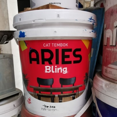 [2407018 (AA)] CAT ARIES BLINK 725 PUTIH SALJU (PUTIH BERSIH) PAIL (AA)