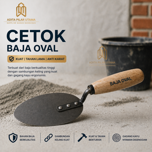 [6740233 (AA)] Cetok Baja Oval (AA)