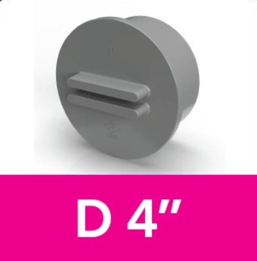 [1502044 (AA)] CLEAN OUT 4" RUCIKA D (AA)