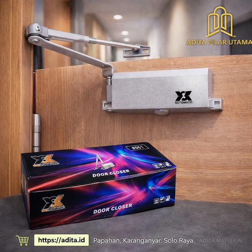 [6810519 (AA)] DOOR CLOSER YSK SILVER (AA)