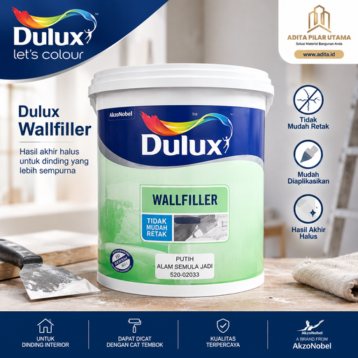 [2012025 (AA)] DULUX WALL FILLER 49001 3,5K - PLAMIR (AA)