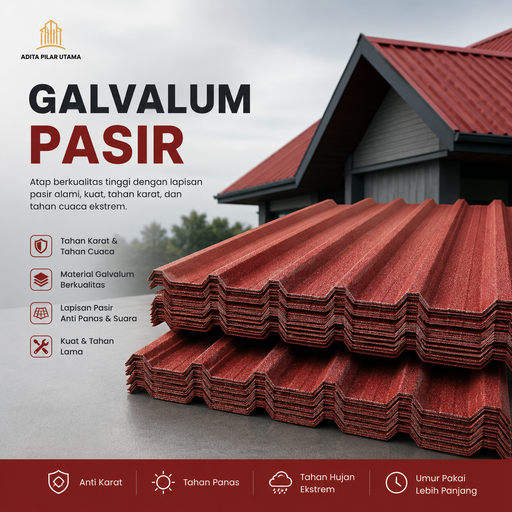 [2311041 (AA)] GALPA GALVALUM PASIR TMJ P4 X0.25 ASLI (AA)