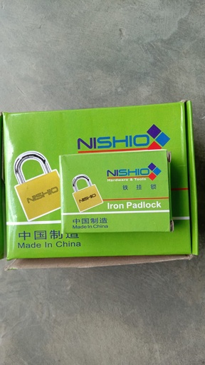 [711352 (AA)] GEMBOK KUNING 30 MM NISHIO (AA)