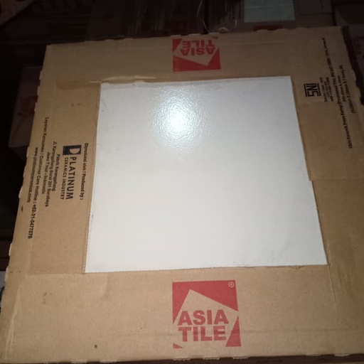 [1604060 (AA)] KERAMIK 30/30 PUTIH KW1 ASIATILE MURANO 1D=10LBR (AA)