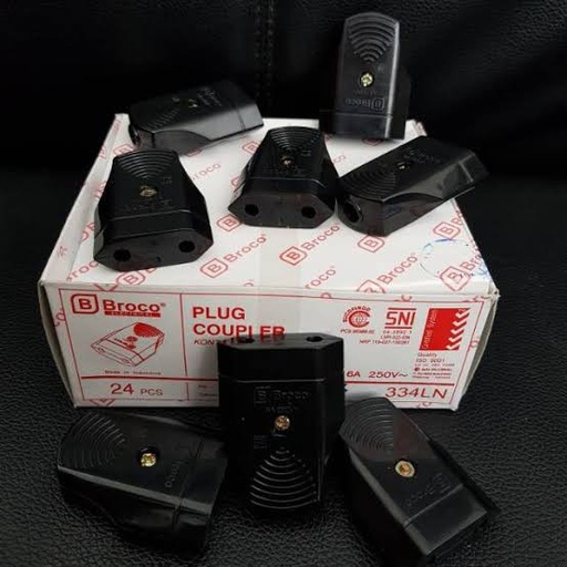 [10082238 (AA)] KONTRA STEKER BROCO MINI HITAM (AA)