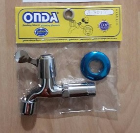 [2302053 (AA)] KRAN 1/2 STAINLESS A 801 ONDA (AA)