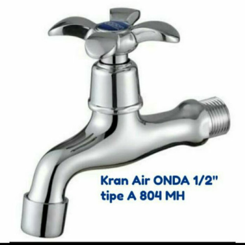 [2403091 (AA)] KRAN 1/2 STAINLESS A 804 MH ONDA (AA)