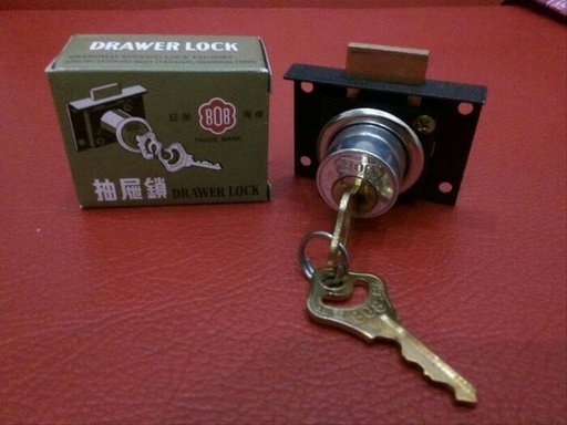 [75790292 (AA)] KUNCI LACI 808 BESAR Ø 22MM (AA)