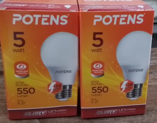 [1806030 (AA)] LAMPU LED POTENS 5W (AA)