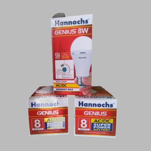 [1912013 (AA)] LED MAGIC HANNOCHS 8W GENIUS (AA)