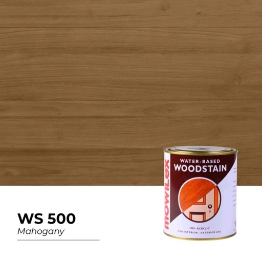 [2010022 (AA)] MOWILEX WOODSTAIN 500 - MAHOGANY (AA)
